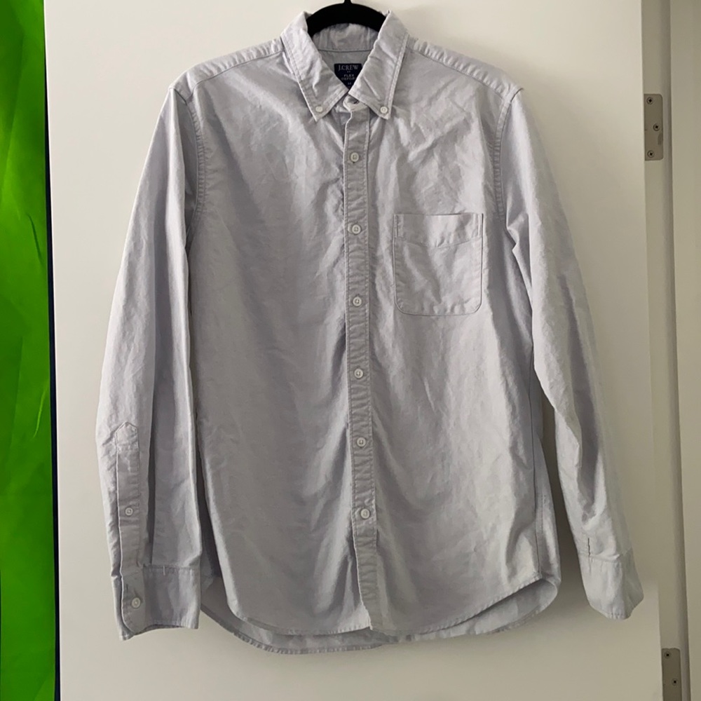 J. Crew Flex Oxford Collared Button Down